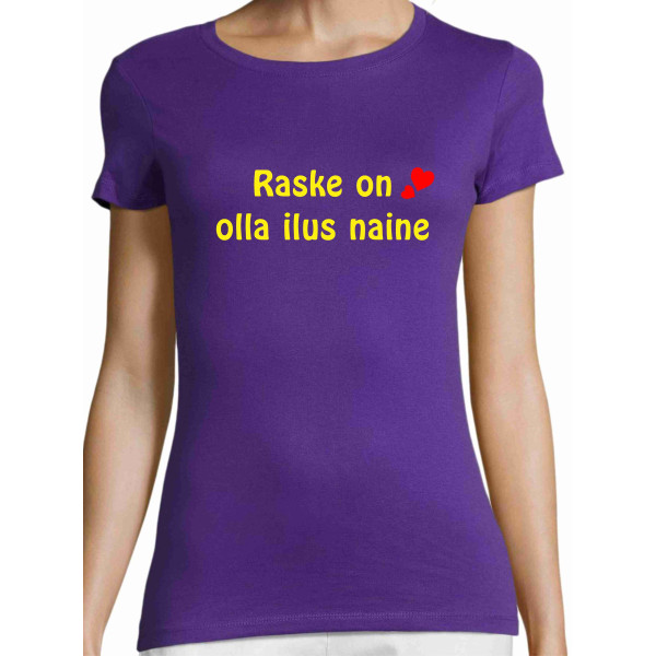T-särk Naistele - lilla