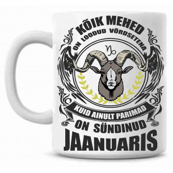 Kõik mehed on loodud võrdsetena, kuid parimad on sündinud ... Tass Kõik mehed on loodud võrdsetena, kuid parimad on sündinud ... Tass