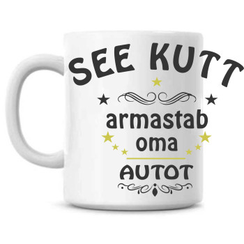 See kutt armastab oma AUTOT See kutt armastab oma AUTOT