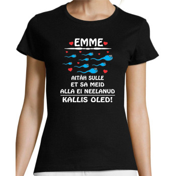 Emme! Aitäh sulle et sa meid alla ei neelanud. Kallis oled!