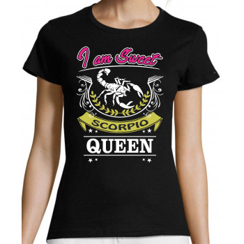 I am sweet Scorpio queen T-särk