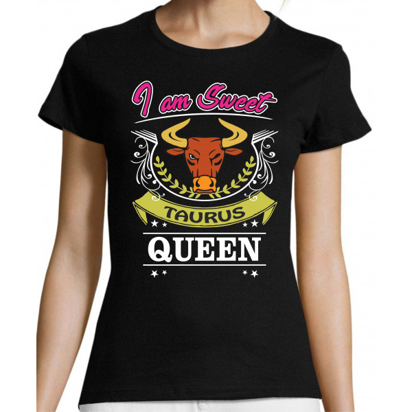 I am sweet Taurus queen T-särk