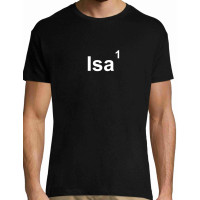Isa - mitmendas astmes ? Meeste T-särk - must   
