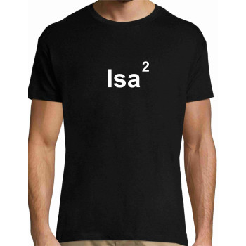 Isa - mitmendas astmes ? Meeste T-särk - must   