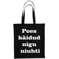 Poes käidud nigu niuhti Poekott