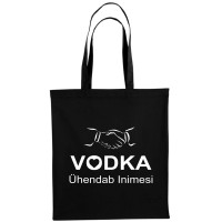 VODKA ühendab inimesi poekott