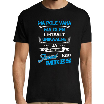 Ma pole vana ma olen lihtsalt unikaalne .... Mees