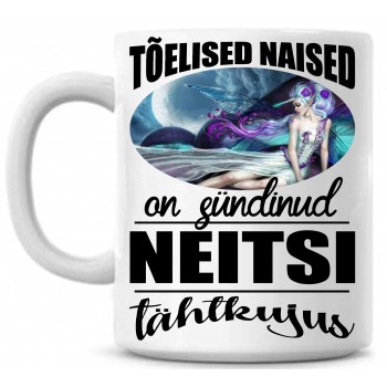 Tõelised naised on sündinud Neitsi tähtkujus Tass Tõelised naised on sündinud Neitsi tähtkujus Tass