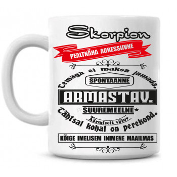 Skorpion tass Skorpion tass