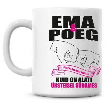 Ema ja poeg tass Ema ja poeg tass