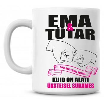 Ema ja tütar tass Ema ja tütar tass