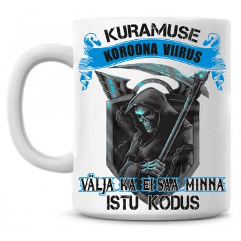 Kuramuse koroona viirus välja ka ei saa minna istu kodus tass Kuramuse koroona viirus välja ka ei saa minna istu kodus tass